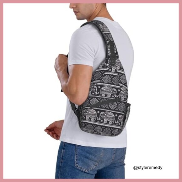 Polyester Sling Backpack Daypack with Adjustable Strap for Travel main image 7